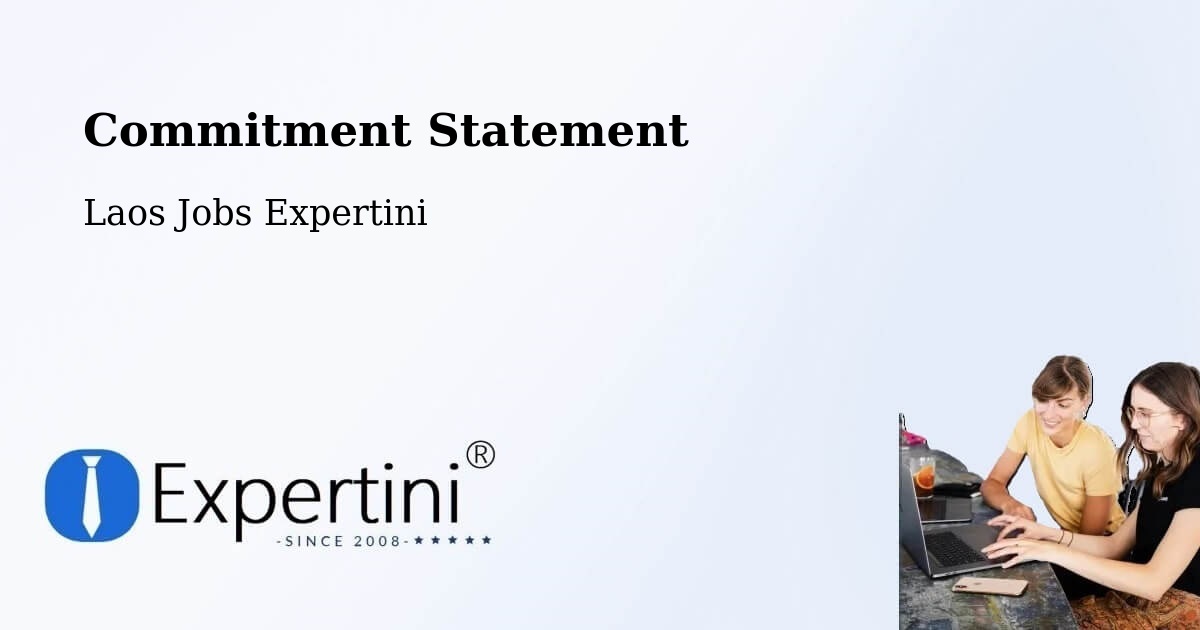Corporate Commitment – Muang Phôn Hông - Laos Jobs Expertini